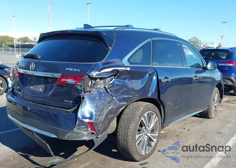 2020 Acura Mdx Technology Package from USA, damaged, VIN 5J8YD4H50LL000521